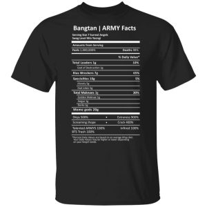 Bangtan Army Facts T-Shirts, Hoodies, Sweater