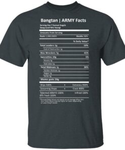 Bangtan Army Facts T Shirts Hoodies Sweater 10