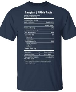 Bangtan Army Facts T Shirts Hoodies Sweater 11