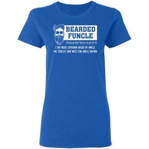 Bearded Funcle The Most Superior Breed Of Uncle The Coolest And Most Fun Uncle Known T Shirts 4