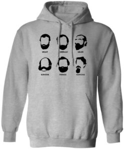 Beards And Generals Union Grant Sherman Meade Burnside Thomas Hancock T Shirts Hoodie Sweatshirt 1