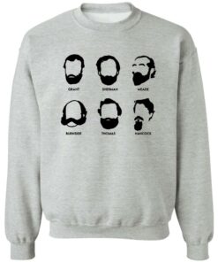 Beards And Generals Union Grant Sherman Meade Burnside Thomas Hancock T-Shirts, Hoodie, Sweatshirt 1 Beards And Generals Union Grant Sherman Meade Burnside Thomas Hancock T Shirts Hoodie Sweatshirt 10