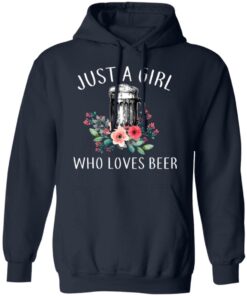 Beer Lovers Just A Girl Who Loves Beer T Shirts 7