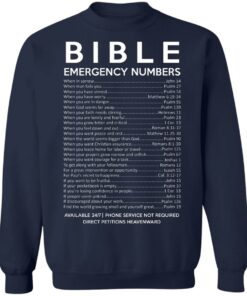 Bible Emergency Numbers T-Shirts, Hoodies, Sweater 3 Bible Emergency Numbers T Shirts Hoodies Sweater 12