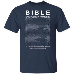 Bible Emergency Numbers T Shirts Hoodies Sweater 4