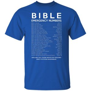 Bible Emergency Numbers T Shirts Hoodies Sweater 5