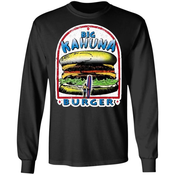 Big Kahuna Burger Pulp Fiction Tarantino Movie Parody Shirt