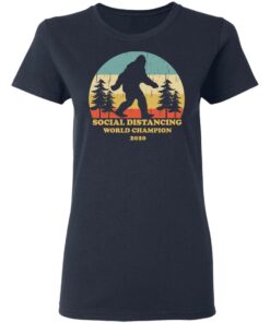Bigfoot Social Distancing World Champion 2020 T Shirts 3