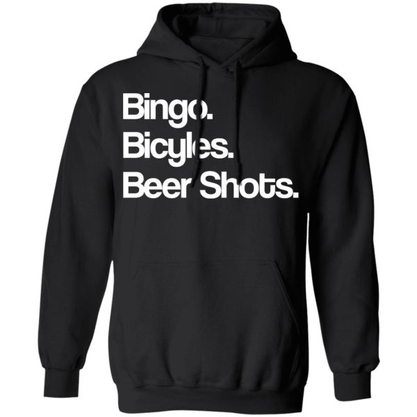 Bingo Bicycles Beer Shots T-Shirts