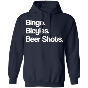 Bingo Bicycles Beer Shots T Shirts 7