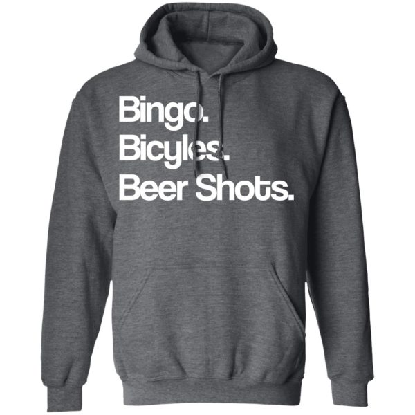 Bingo Bicycles Beer Shots T-Shirts