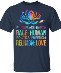 Birthplace Earth Race Human Politics Freedom Religion Love T Shirts Hoodies Sweater 1