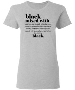 Black Mixed With Crab Legs Cornbread Collard Greens Strength T Shirts Hoodies Sweater 12