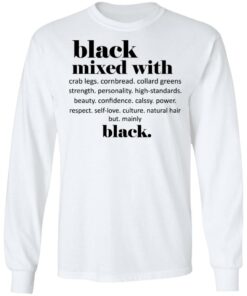 Black Mixed With Crab Legs Cornbread Collard Greens Strength T Shirts Hoodies Sweater 3