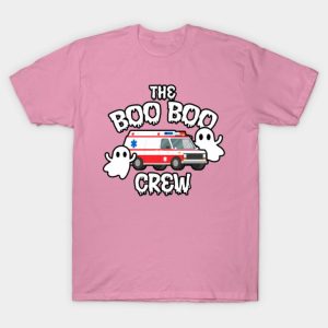 Boo Boo Crew EMT Paramedic Funny Halloween T Shirt 1