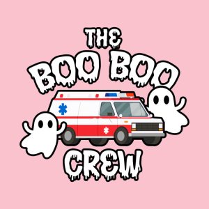 Boo Boo Crew EMT Paramedic Funny Halloween T Shirt 2