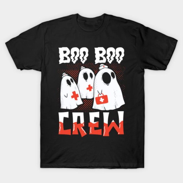 Boo Boo Crew Ghost nurse Halloween T-shirt