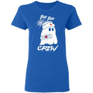 Boo Boo Crew Nurse Ghost Funny Halloween Costume Gift Shirt 4