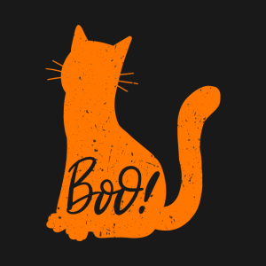 Boo Cat Halloween T shirt 2