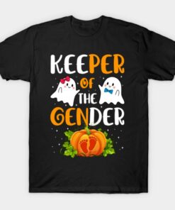 Boo Keeper of the Gender Reveal Baby Announcement Pregnancy T Shirt 1