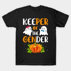 Boo Keeper of the Gender Reveal Baby Announcement Pregnancy T-Shirt