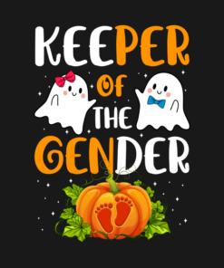 Boo Keeper of the Gender Reveal Baby Announcement Pregnancy T-Shirt 1 Boo Keeper of the Gender Reveal Baby Announcement Pregnancy T Shirt 2