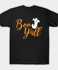 Boo yall fun and cute Halloween T shirt 1
