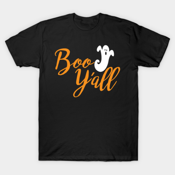 Boo y’all fun and cute Halloween T-shirt