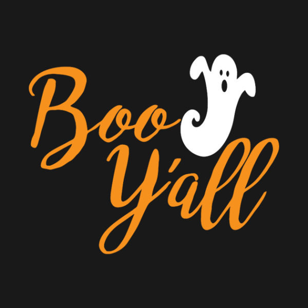 Boo y’all fun and cute Halloween T-shirt