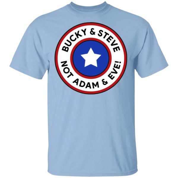 Bucky &amp Steve, Not Adam &amp Eve Shirt