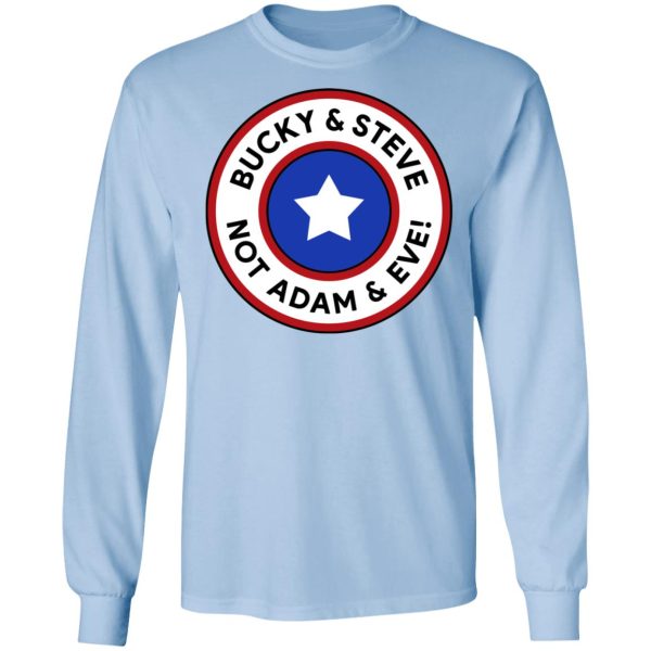 Bucky &amp Steve, Not Adam &amp Eve Shirt