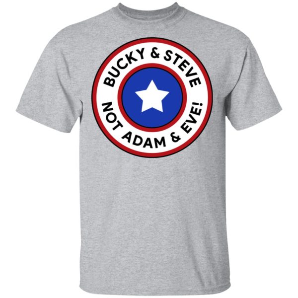 Bucky &amp Steve, Not Adam &amp Eve Shirt