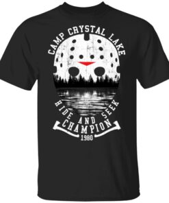 Camp Crystal Lake Hide And Seek Champion 1980 T Shirts 1