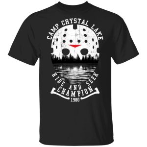 Camp Crystal Lake Hide And Seek Champion 1980 T-Shirts