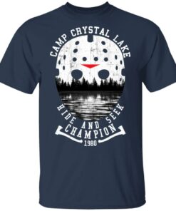 Camp Crystal Lake Hide And Seek Champion 1980 T Shirts 11