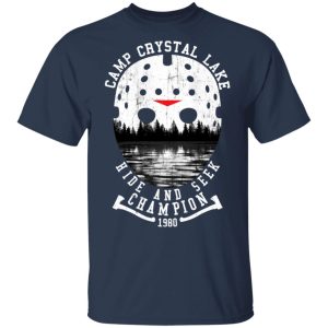 Camp Crystal Lake Hide And Seek Champion 1980 T Shirts 11