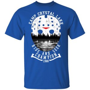 Camp Crystal Lake Hide And Seek Champion 1980 T Shirts 12