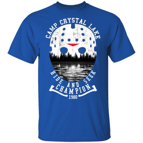 Camp Crystal Lake Hide And Seek Champion 1980 T-Shirts