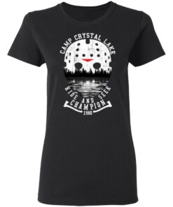 Camp Crystal Lake Hide And Seek Champion 1980 T Shirts 13