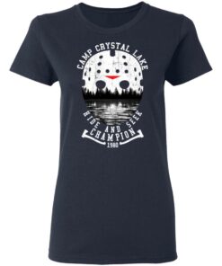 Camp Crystal Lake Hide And Seek Champion 1980 T Shirts 3