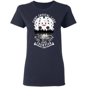 Camp Crystal Lake Hide And Seek Champion 1980 T Shirts 3