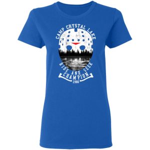 Camp Crystal Lake Hide And Seek Champion 1980 T Shirts 4