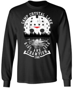 Camp Crystal Lake Hide And Seek Champion 1980 T Shirts 5