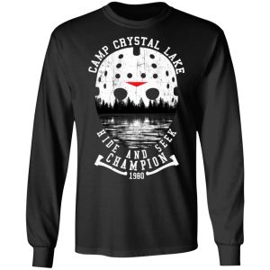 Camp Crystal Lake Hide And Seek Champion 1980 T Shirts 5