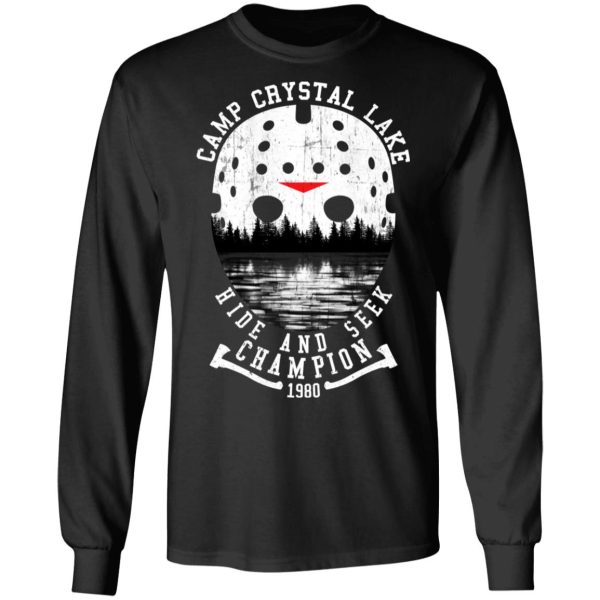 Camp Crystal Lake Hide And Seek Champion 1980 T-Shirts