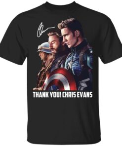 Captain America Thank You Chris Evans Signature Shirt 1