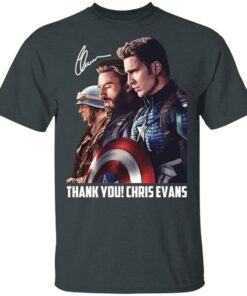 Captain America Thank You Chris Evans Signature Shirt 10