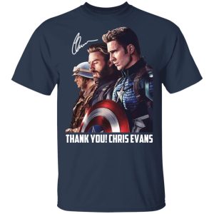 Captain America Thank You Chris Evans Signature Shirt 11