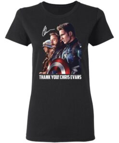 Captain America Thank You Chris Evans Signature Shirt 13