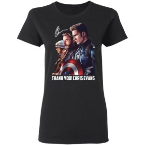 Captain America Thank You Chris Evans Signature Shirt 13